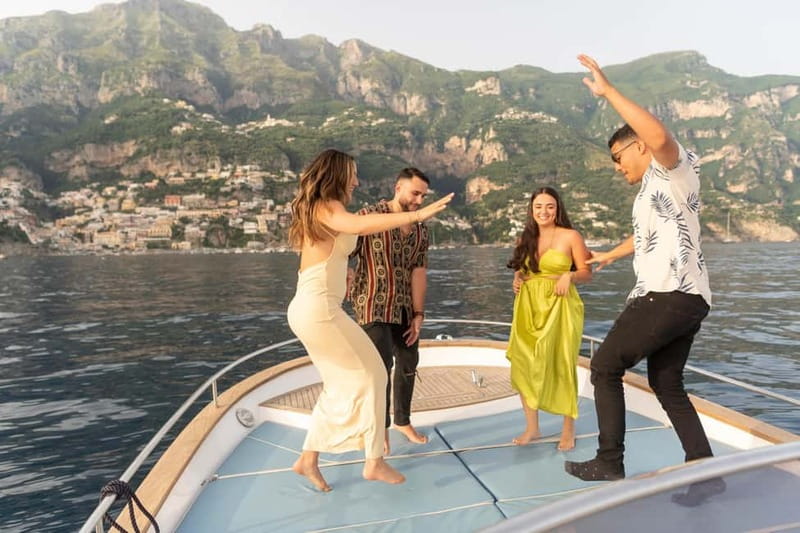 Amalfi Coast Private Sunset Cruise - Itinerary B: Li Galli island approach plus Testa del Faraone and Punta Germano