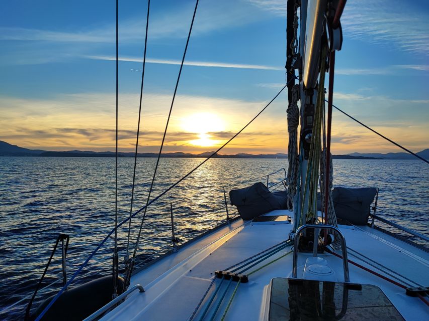 Corfu: Private Sunset Cruise - Garitsa Bay and the sunset timing that makes it feel special